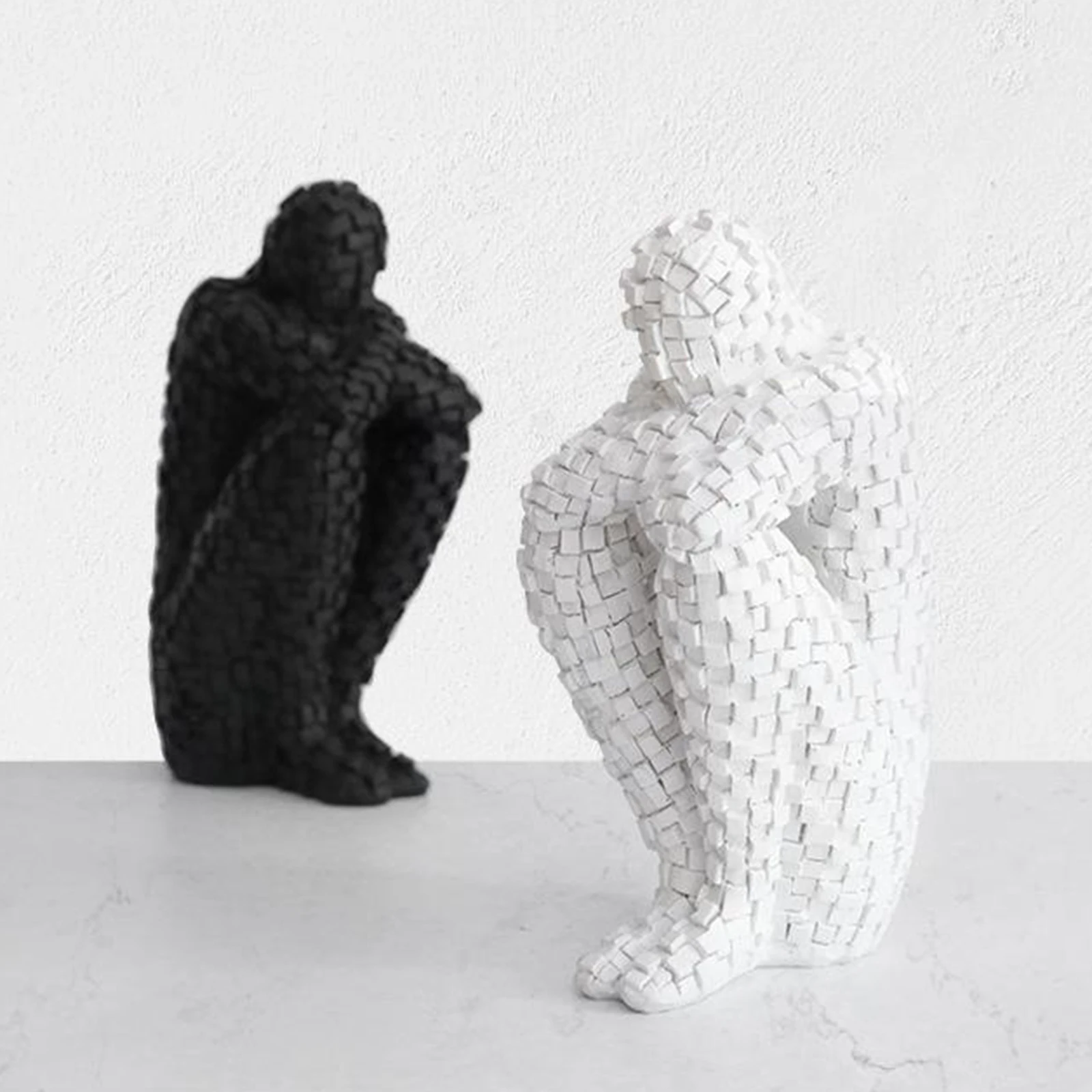 ART Design Book Holder Bookend Book End Stopper Holder Resin Figurine Decor