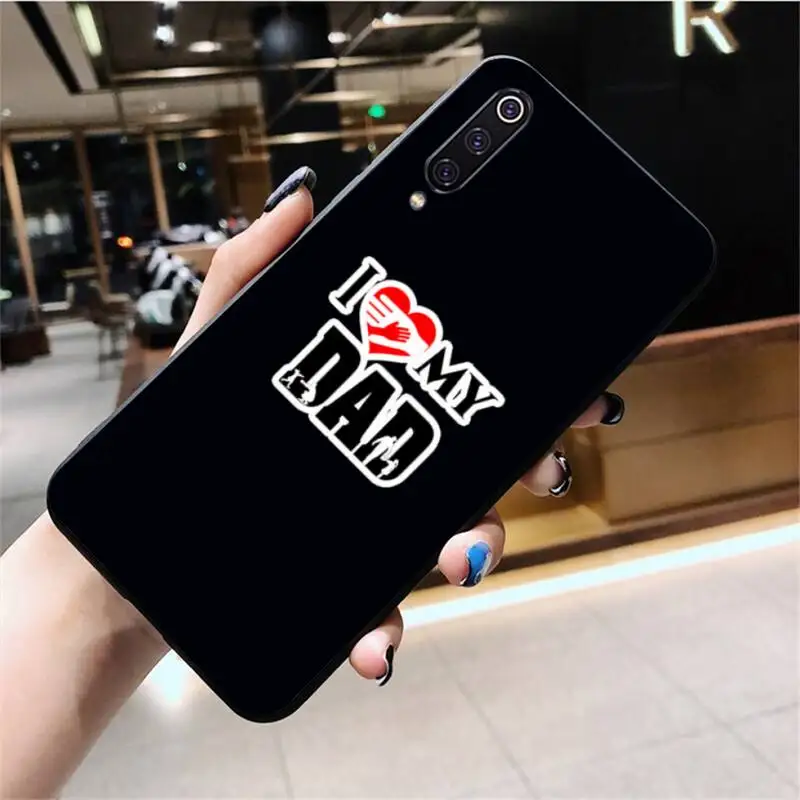 I Love My Dad Diy Printing Phone Case Cover Shell For Huawei Honor 30 10 9 8 8x 8c V30 Lite View Pro Phone Case Covers Aliexpress
