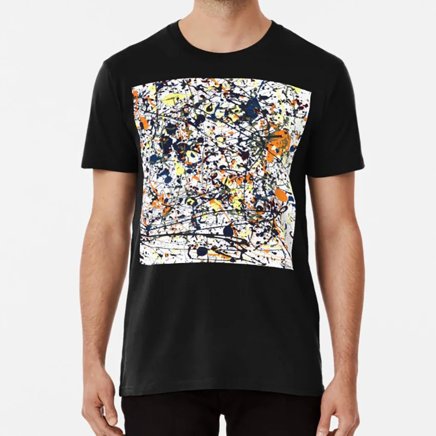 mijumi Pollock T shirt mijumi pollock mijumi mijumiart jackson pollock