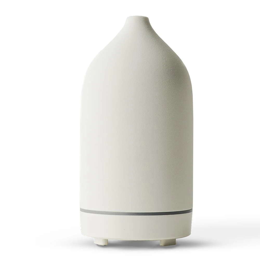 

Scrub Ceramic Diffuser,Hand Crafted Ultrasonic Essential oil Aromatherapy Humidifier,Nano Atomization for Bedroom Baby Home100ML