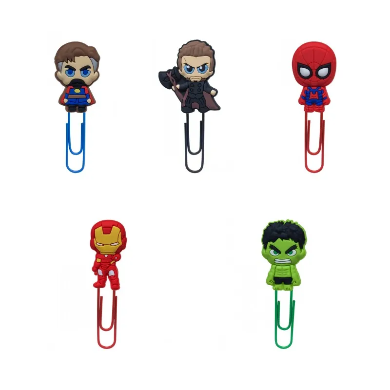 34 9-11 16 mix25pcs 25 шт. Мститель Бесконечность войны Bookmarks для книг бумажные зажимы школьные офисные принадлежности держатель страницы для учительницы подарок на день рождения - Цвет: 34 9-11 16 mix25pcs