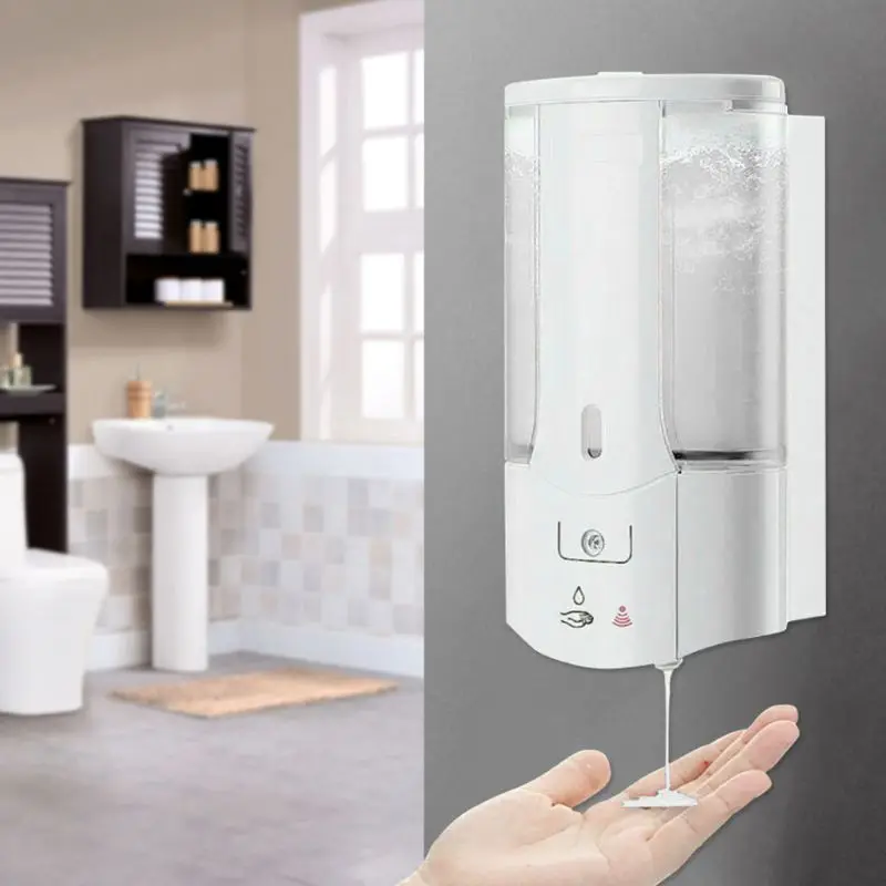 

Wall Mounted Automatic Soap Dispenser Infrared Induction Liquid Soap Dispensor