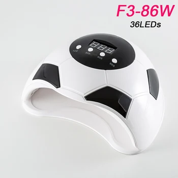

86W SUN F3 Nail Dryer LCD Display 36Pcs LED Dryer Nail Lamp UV LED Lamp for Curing Gel Polish Auto Sensing Lamp For Nails