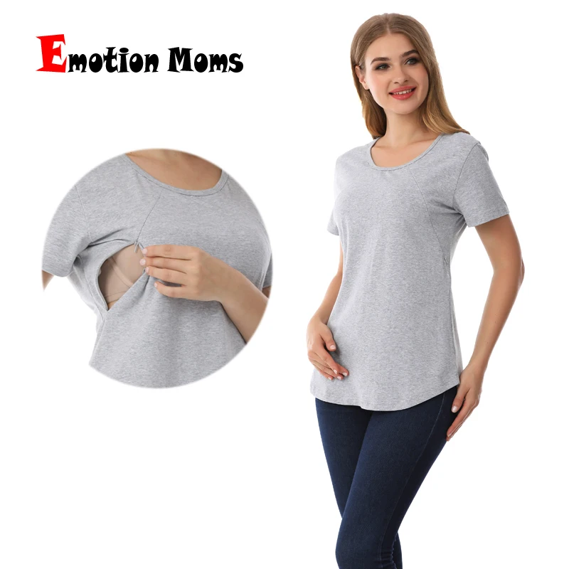 Emotion Moms New Women Maternel T-Shirt Short