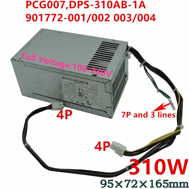 New Original Psu For Hp 680 280 800 600 480 288 G3 G4 4pin 310w Power  Supply Pcg007 Dps-310ab-1 A Dps-310ab-3 A D17-310p2a - Pc Power Supplies -  AliExpress
