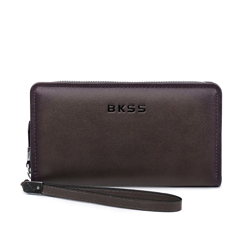 

One Polo 2017 New Style MEN'S LONG Pattern Wallet Zipper Bag Business Casual Men's Hand Bag