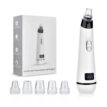 

Blackhead Remover Vacuum Suction Electric Pore Cleaner Machine Acne Pimple Removal Facial Skin Care Tool Brithday Day Gift