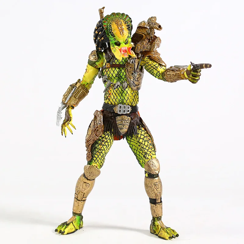 Neca predator 2究極の高齢者ゴールデンPVC天使アクション