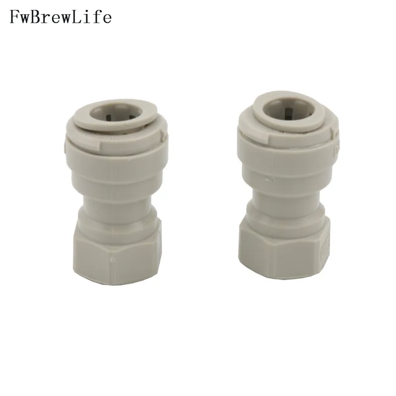 Push In Ftitting Straight Joint 9.5mm (38) x FFL (to fit MFL PinBall Lock Disconnects - 716 - 20UNF)