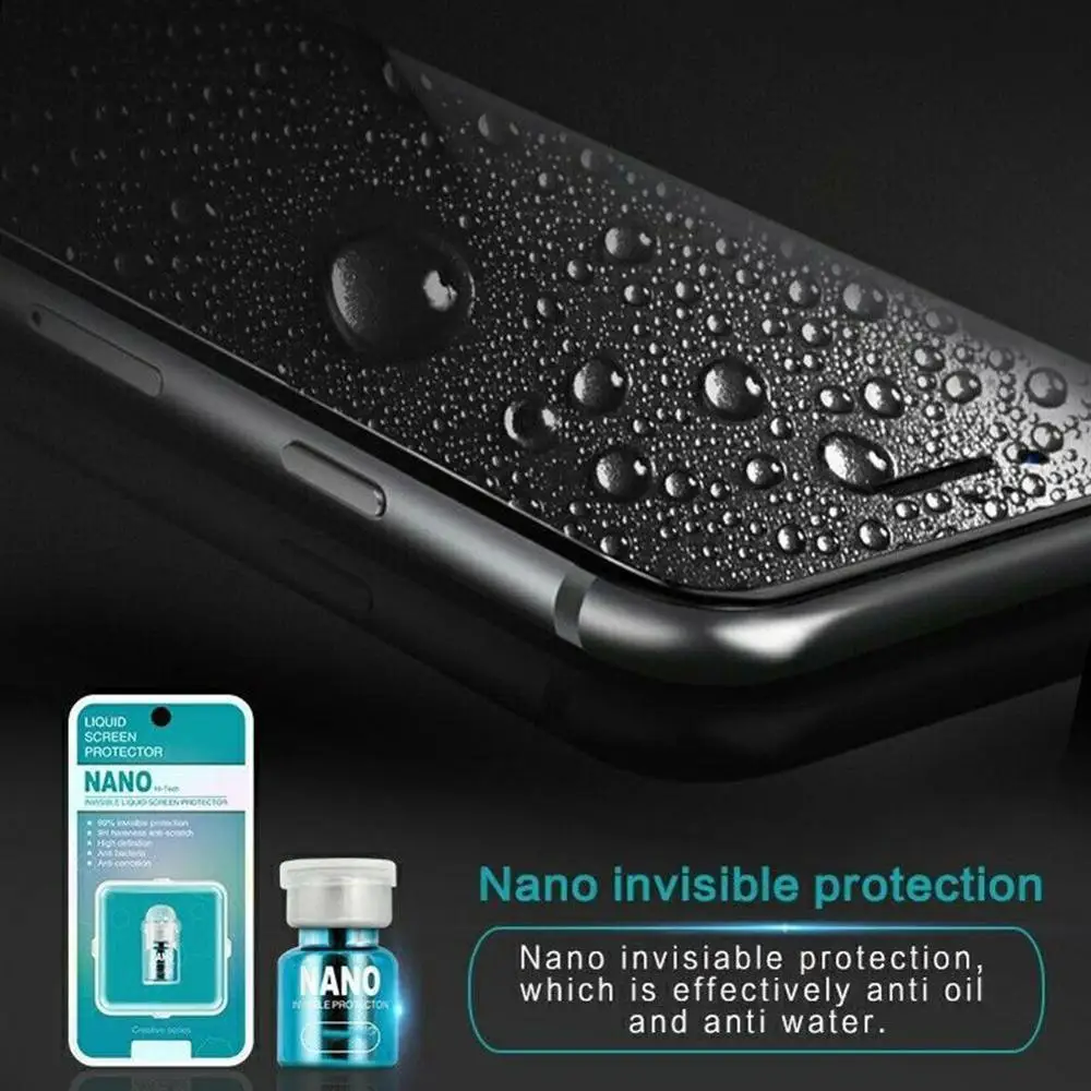 Hi tech Nano LCD защита от отпечатков пальцев защитная пленка Невидимый полный чехол