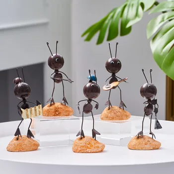 

Nordic Creative Ornaments Minimalist Metal Animal Accessories Cute Modern Design Decoracion De Hogar Home Decoration AC50BJ