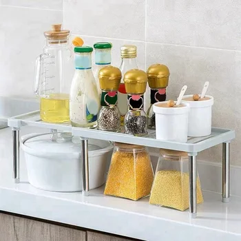 

Home Cabinet Storage Rack Space-saving Wardrobe Rack Retractable Detachable Kitchen And Toilet Layered Storage Rack