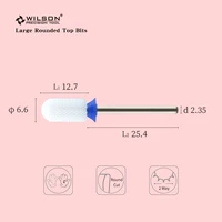 WILSON Large Rounded Top Bits Ceramic-Tools/Nails drill bit/Uñas Accesorios Y Herramientas/Nail Accessories 2