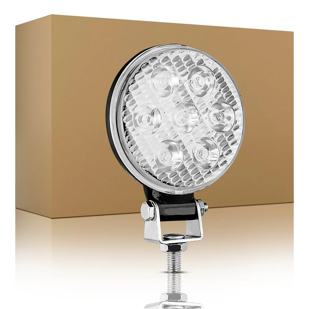 21 Вт светодиодные фары для внедорожников работы Водонепроницаемые лампы 4x4 ATV UTV