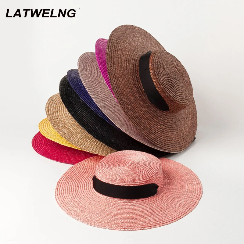 colorful sun hats