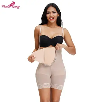 

WonderBeauty Women Solid Color Post Surgery Compression Board Women Postoperative Recovery Tummy Control Postpartum recovery