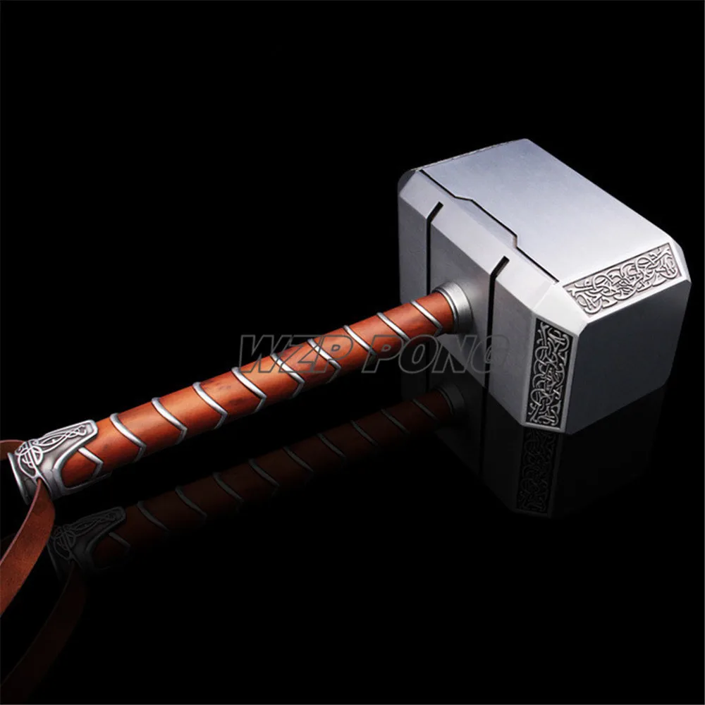 1/1 Мстители Тор руки Mjolnir фигурка куклы игрушки Металлическая Статуя Бюст фигурка Коллекционная модель игрушка подарок WZP понг