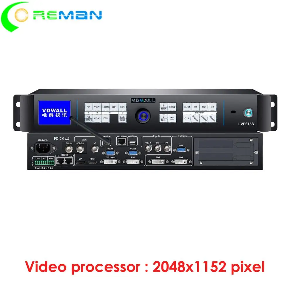 Светодиодный видеопроцессор lvp615S настенный с поддержкой Wi Fi HDMI DVI СИД вход VDWALL для