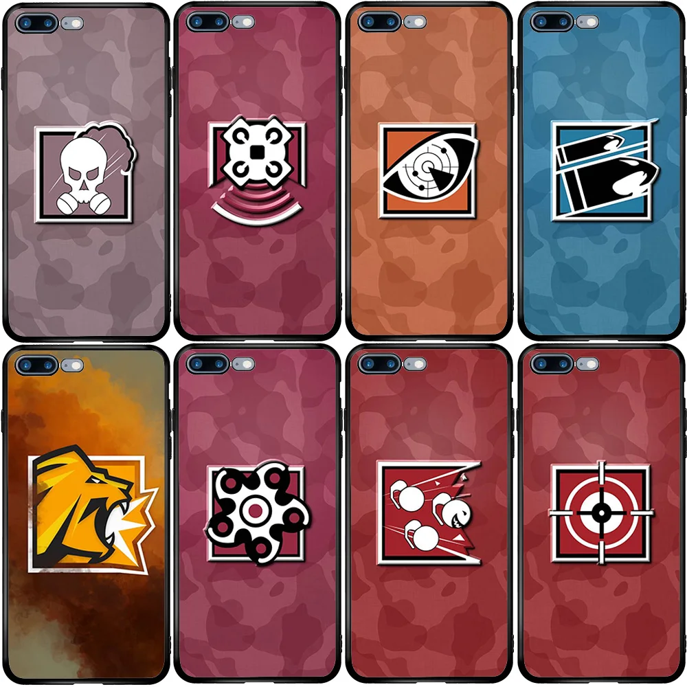 Phone Case for Samsung A5 A6 A7 A8 A10 A20 A30 A40 A50 A60 A70 A80 A90 J3 J4 J5 J6 J8 Plus Логотип Rainbow Six Siege | Мобильные