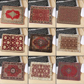 

Customized Rectangle Persian Carpet Non-Slip Rubber 3D printing gaming Durable notebook mouse pad size 18x22cm/25x29cm