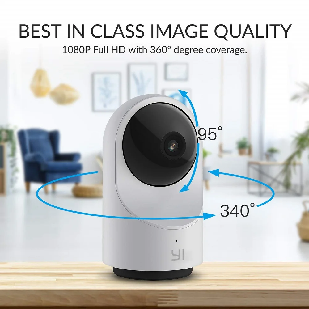  YI Dome Camera X 1080P Full HD AI-Based Two-way Audio Security IP Cam Human/Pet Detection Night Vis