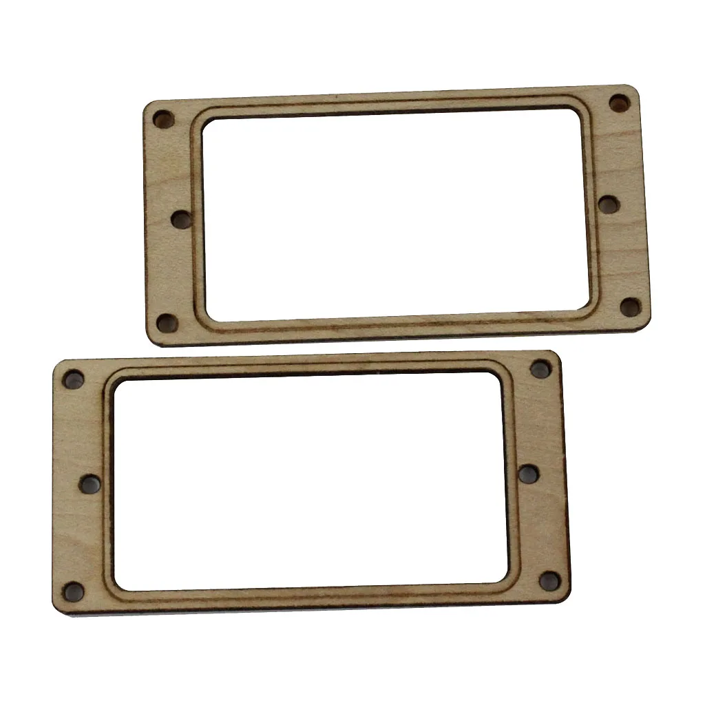 

2pcs Maple Humbucker Pickup Mounting Frame for Electric Guitar