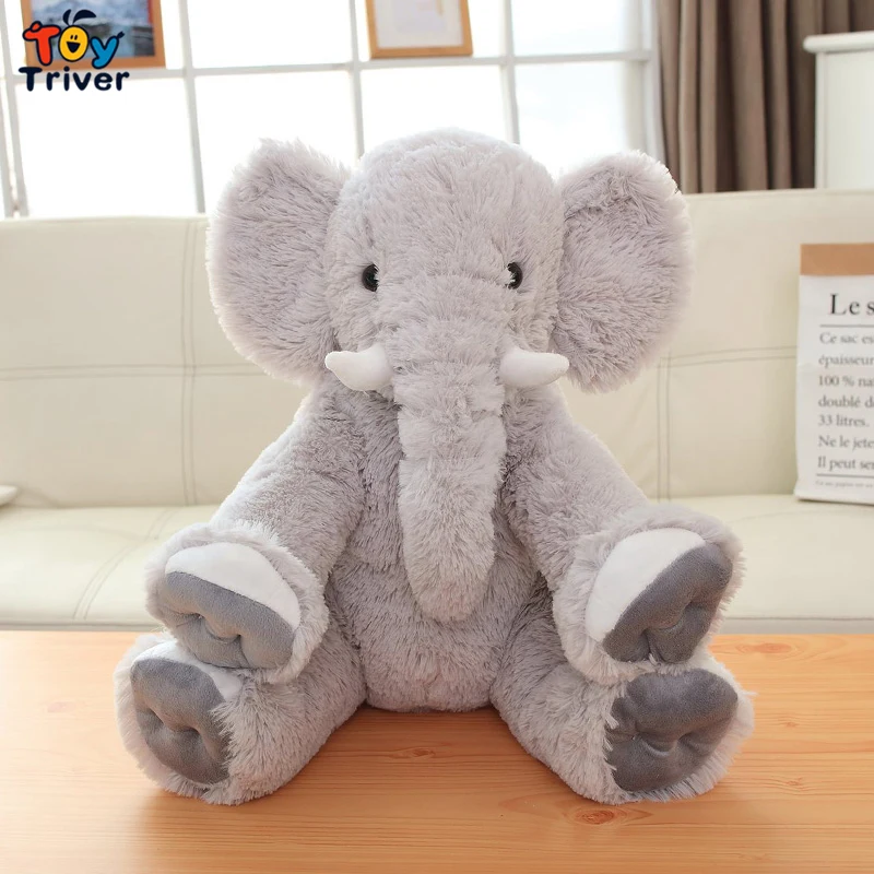 4cm Elephant Plush Toy Triver Stuffed Animal Doll Baby Kids Lucky Birthday Christmas Gift Home Shop Decoration Drop Shipping