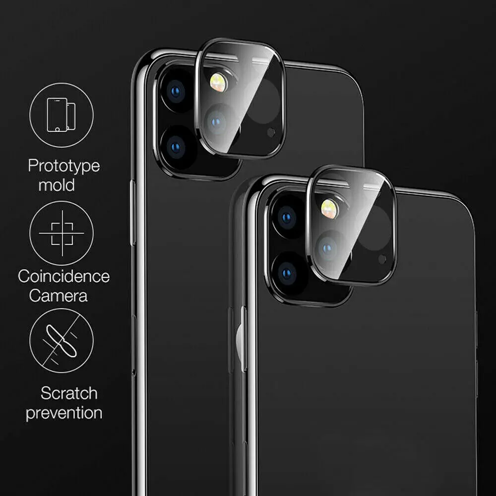 Защитная пленка для объектива задней камеры для iPhone 11 Pro Max, защитная пленка для камеры из закаленного стекла, защитная пленка для объектива