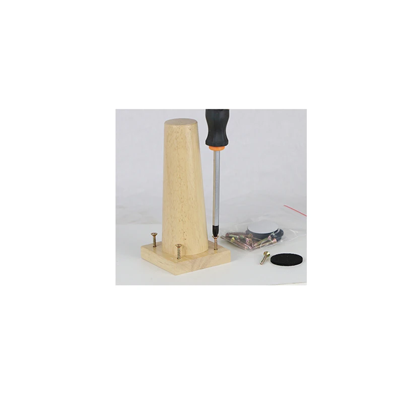 4 шт натуральные деревянные ножки для мебели Замена Универсальный прикроватный