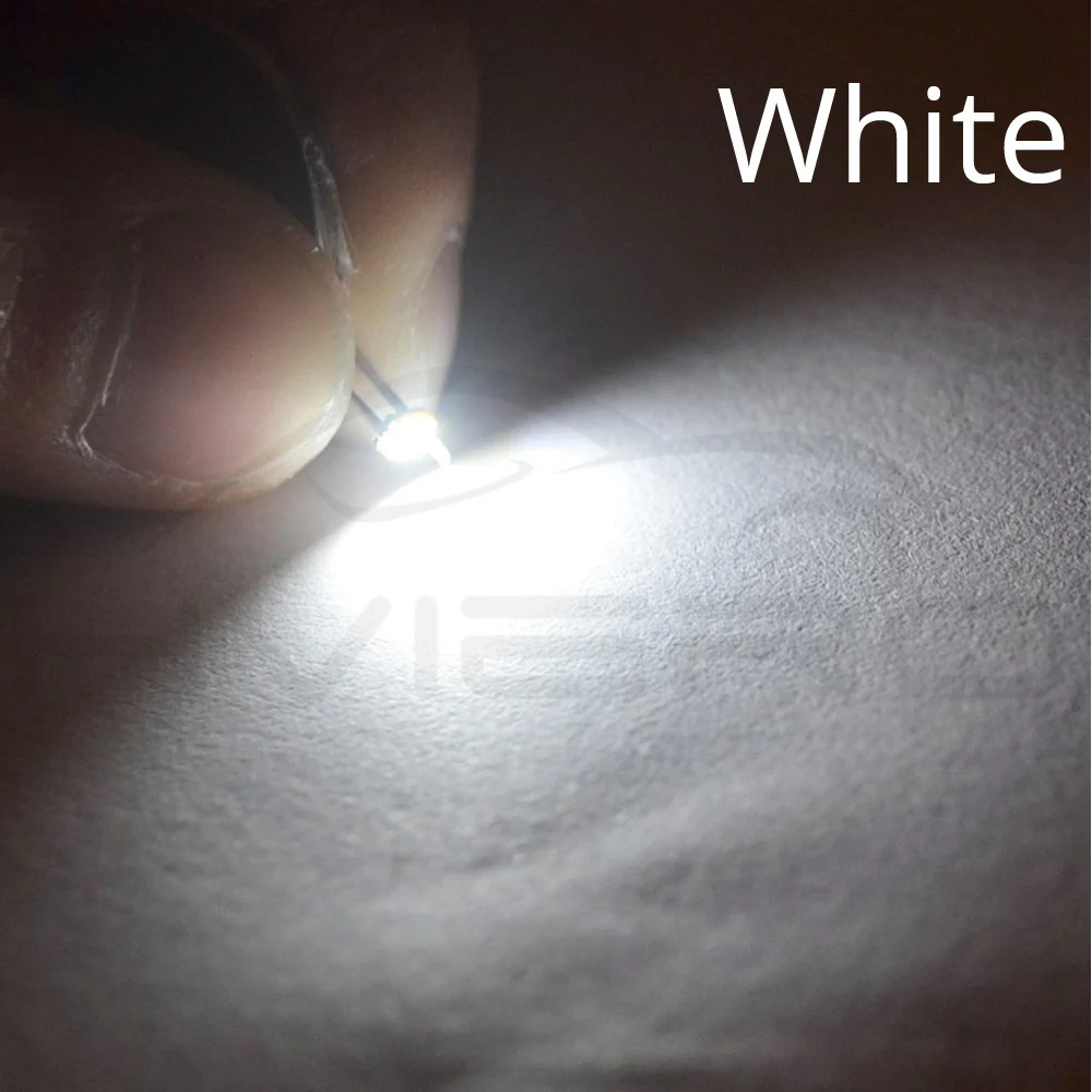 Hviero 500Pcs 3020 SMD SMT LED White Red Green Blue Ultra Bright Chip 6500K 6-7LM 20MA Diode LED Light Emitting Diodes Lamp PCB Bulbs 