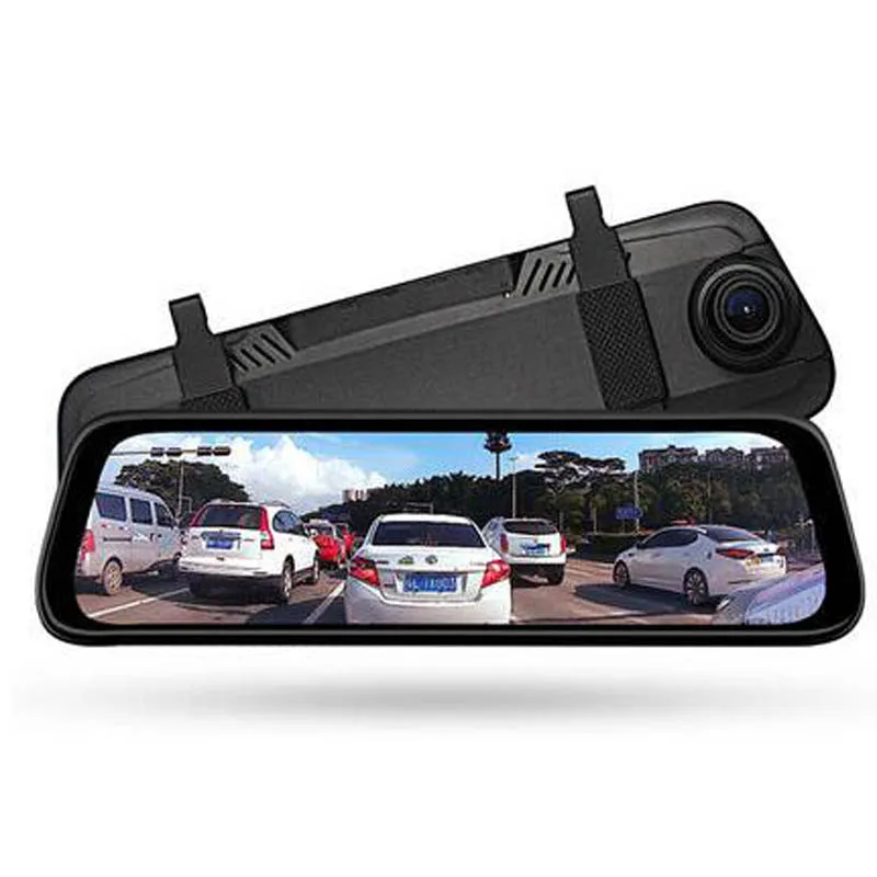D10 Dash Cam 2.5D FHD 1080P Автомобильный видеорегистратор Камера поток зеркало заднего вида 10 ''ips привод Видео Авто рекордер ночное видение