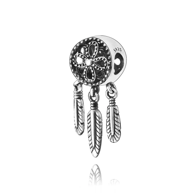 Hot Selling Fit Original Pandora Charm Bracelet 925 Sterling Silver Spirit Dreamcatcher Bead Making Berloque 2019 | Украшения и