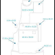 2005 Chaparral Подпись 240 плавучий шаг и коврик для кокпита лодка EVA Тиковый настил 1/" 6 мм