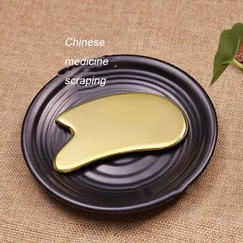 

Brass Scraping Board Cellulite Massage Scraper Therapy Massage Tools Brass Scraping Board Antistress Body Back Muscle relax