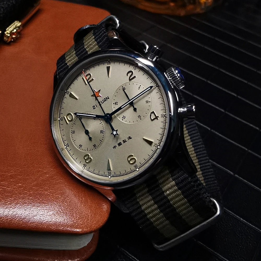 Мужские механические часы 1963 Seagull Move t st1901 мужские часы-пилот с хронографом 40 мм