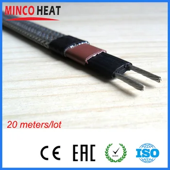 

Free Shipping 35w/m Electric Tracing Band Heating Cable 105 Temperature 220V/230V Self Regulating Heating Cable