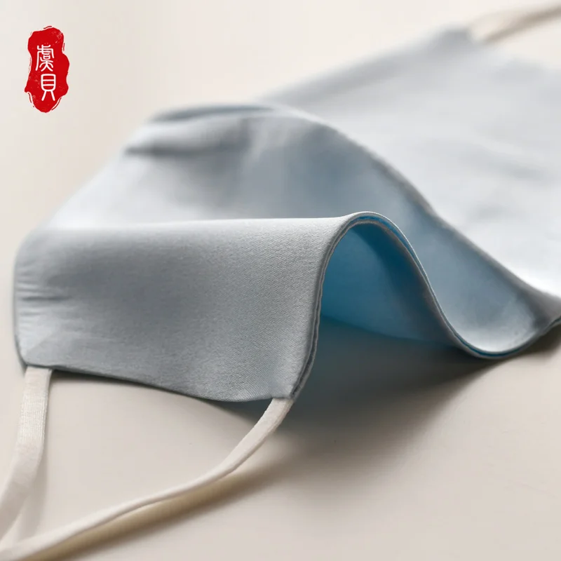 Face mask high class natural silk for women or child real silk anti-sunburn washable light soft comfortable mascarillas