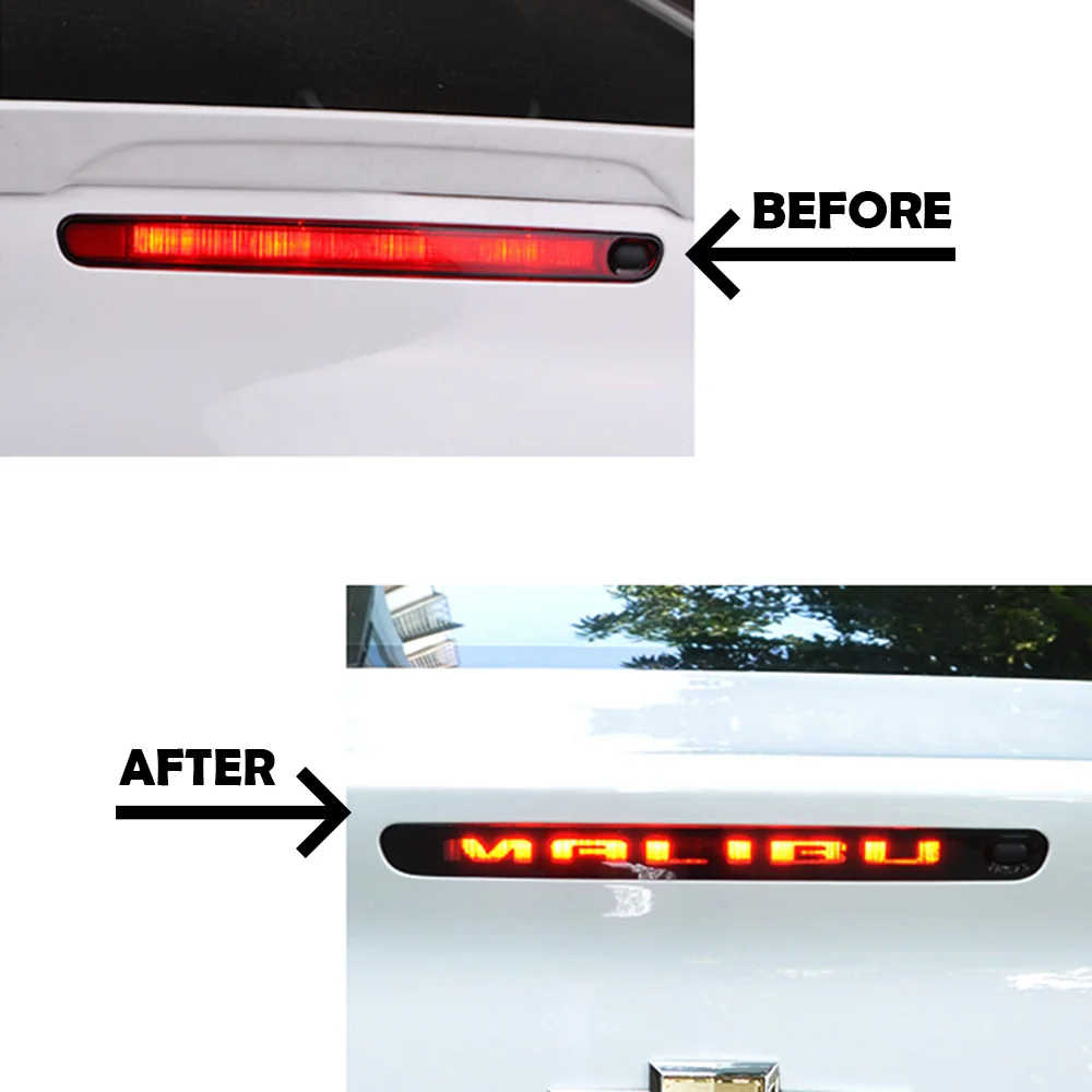 Задний тормоз световая рамка крышка литьевая гарнитура для Chevrolet Malibu 2013- Аксессуары автостайлинг
