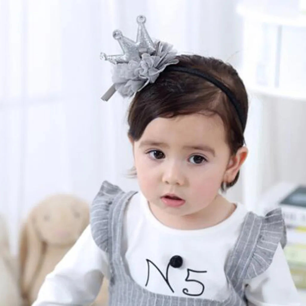 Baby Headband Little Princess Crown Cute crown hair accessory baby Beautiful Photography Props Newborn Infants Headwear