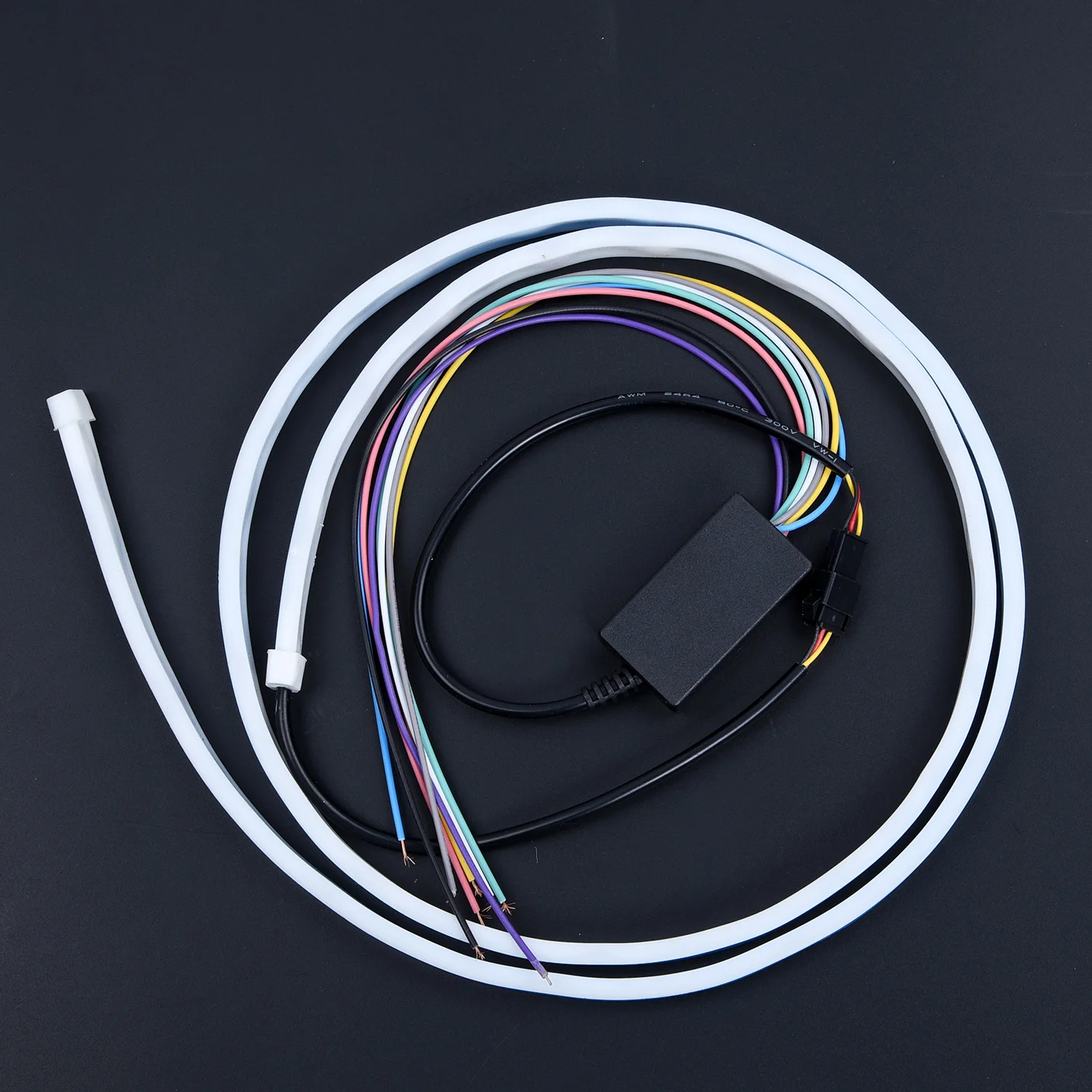 1,2 метров RGB Светодиодная лента светильник подходит под капот сзади решетка декор для автомобиля багажника