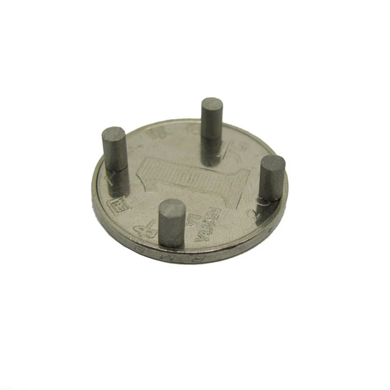 

SmCo Magnet Cylinder Dia. 2x5mm Grade YXG28H 350 Degree Celsius High Temperature Permanent Magnets 50pcs