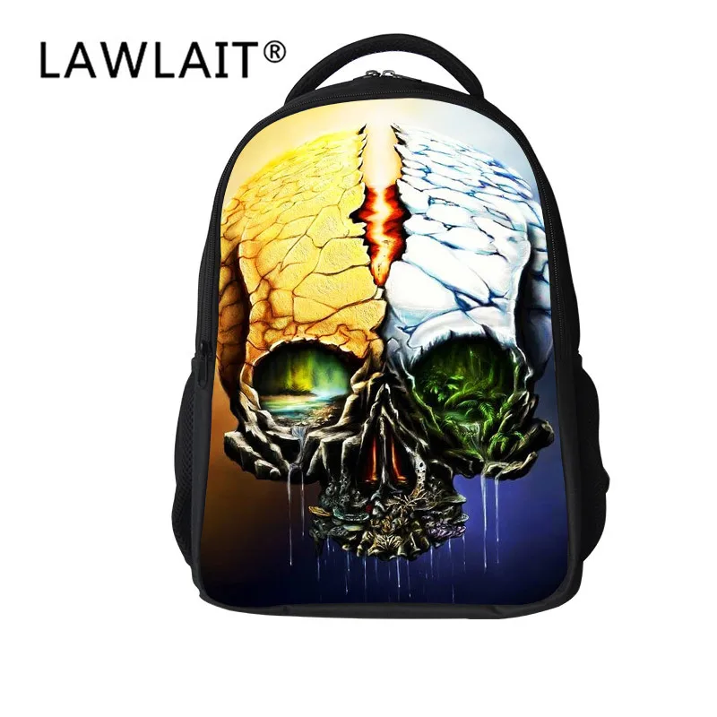 

Trend Simple Nylon CHILDREN'S Rucksack Travel Travel Portable Backpack Paint Durable And Easy to Cleaning School Bag