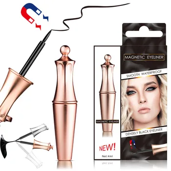 

4ml Magnetic Liquid Eyeliner Waterproof Sweat-proof Fast Drying Lasting Cosmetic Eyeliner For Magnetic Eyelashes