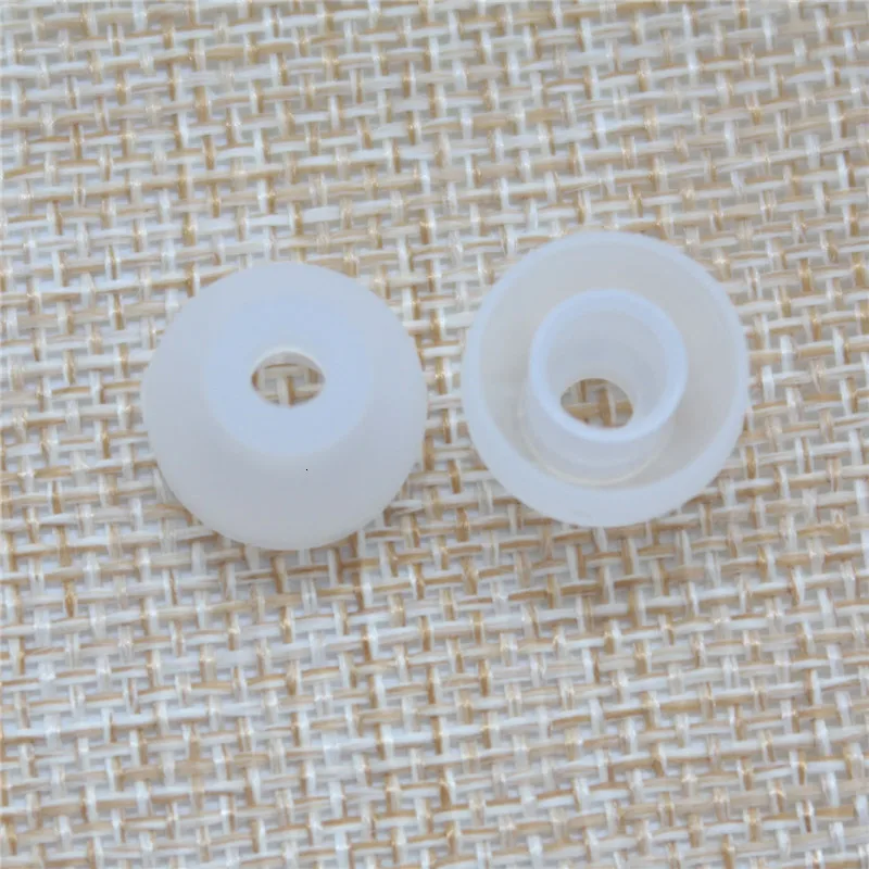 200pcs/100 Pairs S M L 6.0mm Ear pads cushion for headphone soft Silicone In-Ear Earphone Covers Earbud Tips Ear buds Earplugs