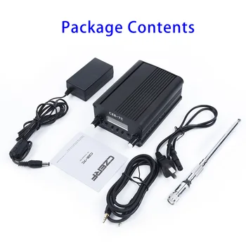 

1 Full Set 1W/7W 12V Stereo Audio LCD FM Transmitter Radio Broadcast Station PLL And Antenna Car Accessories