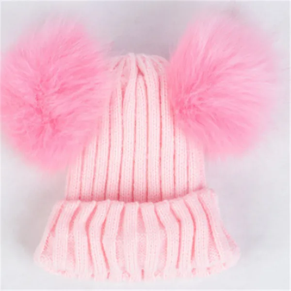 Toddler Cute Kids Girl Boy Baby Infant Winter Warm Crochet Knit Hat Beanie Cap - Цвет: as pic