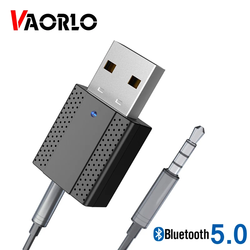 Bluetooth-адаптер VAORLO 2 в 1 для ТВ беспроводной приемник 5 0 аудиопередатчик с 3 мм AUX