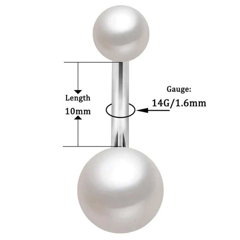 4Pcs/lot Sexy Dangling Navel Belly Button Ring 14G Double Round Cubic Zirconia 316L Surgical Steel Belly Piercing Jewelry piercing jewelry body piercing jewelry body jewelry belly button piercings belly button earrings