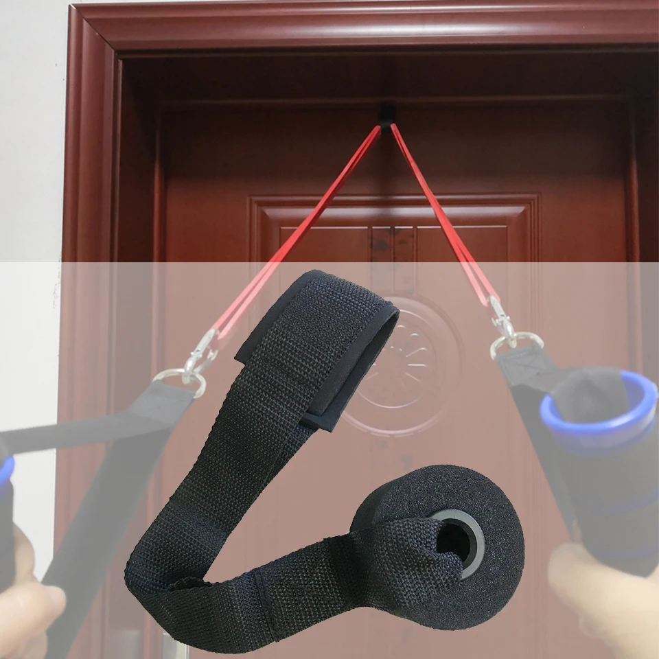 

1PCS Yoga rope Resistance Bands Over Door Anchor Elastic Band Home Fitness Pilates Latex Tube Training Exercise Indoor sport