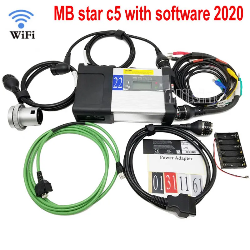 2020 Оригинальный диагностический инструмент MB STAR C5 Лучшее Качество SD Connect Compact 5